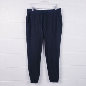 VRST Pants Joggers Mens M Black Stretch Elastic Waist Drawstring Performance